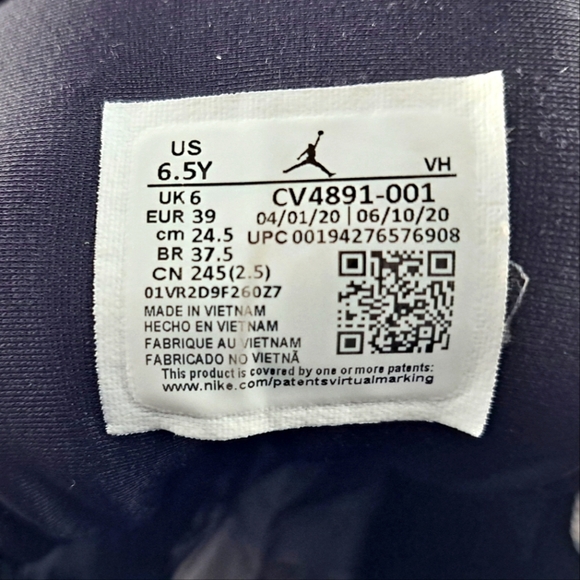 Jordan 1 Mid GS "Game Time" Size: 6.5Y - Picture 9 of 9